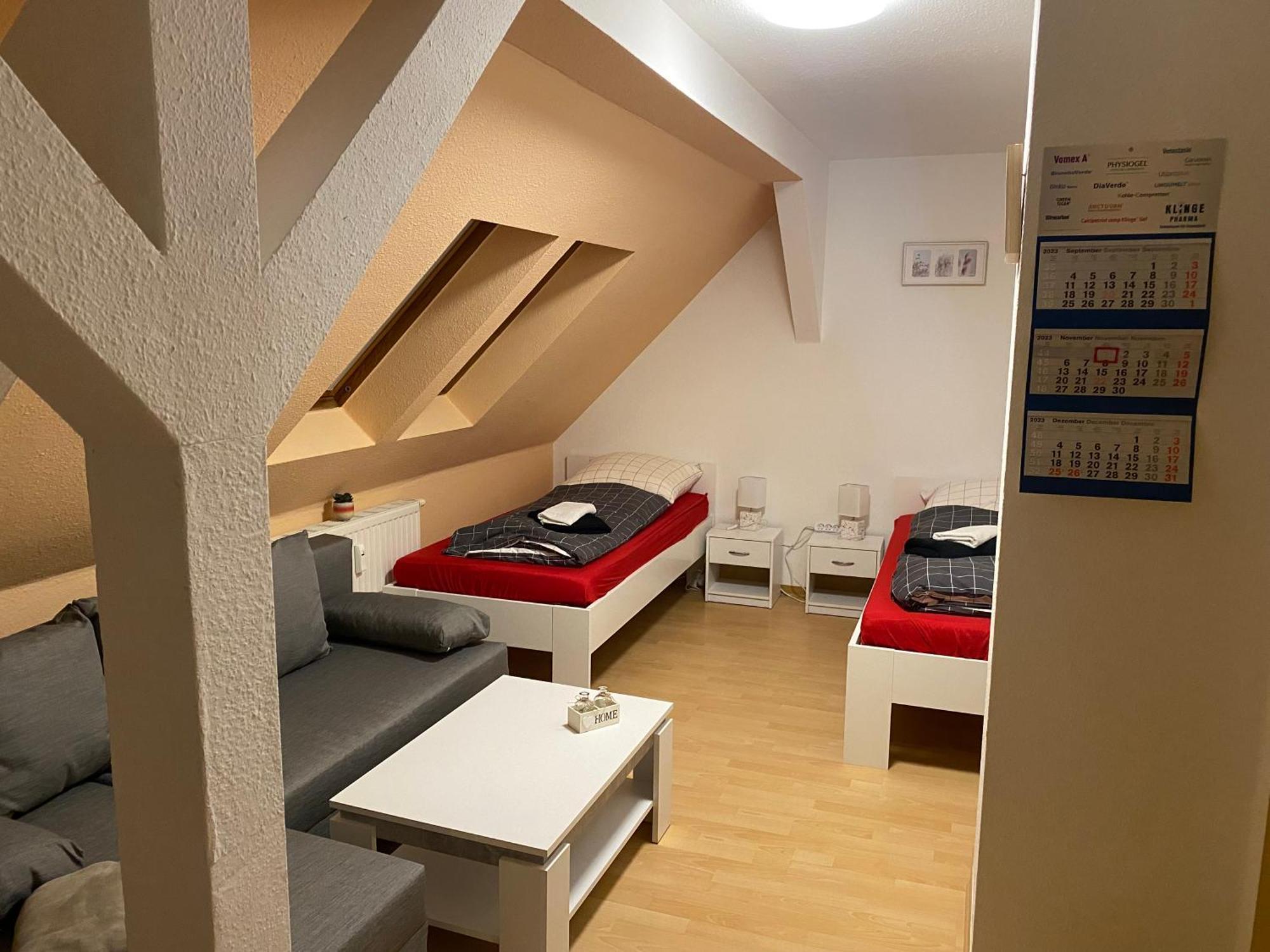 Fewo Wieko Plauen Leibnizstr. H3, Dg Rechts Esterno foto